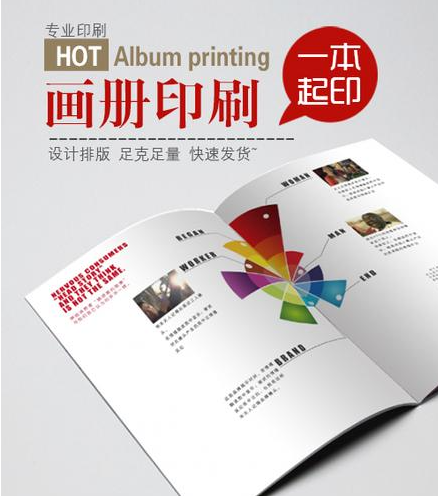 海口畫冊印刷價格成本多少錢？(圖1)